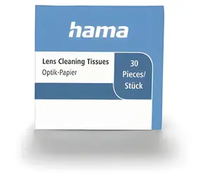 HAMA Optický papier / Čistiaci papier / 5× 30 listov / bez silikónu