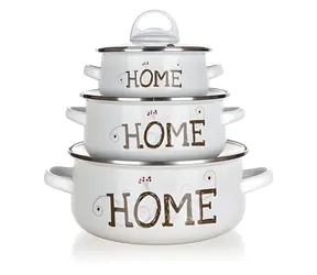 BANQUET Home Collection / Sada riadu / smaltovaná / 6 ks