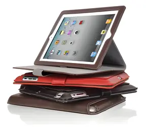 LUXA2 Metis červená / Ochranné púzdro / Apple iPad 2 / kožené / so stojanom