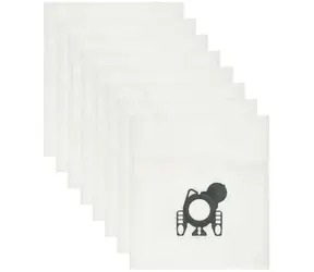 Nedis biela / Vrecká do vysávača / 8 ks / Syntetický / Vhodné pre: Miele GN / mikrofilter + motorový filter