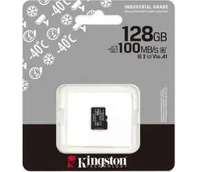 Kingston microSDXC 128GB Industrial / Pamäťová karta / UHS-I V30 / U3 / Class 10