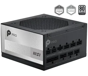 MSI PRE A1000PL PCIE5 / Zdroj / 1000W / ATX3.1 / 80PLUS Platinum / modulárna kabeláž