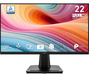 21,4" MSI PRE MP225 E12VL čierna / Monitor / VA / Full HD / 120Hz / HDMI/D-Sub