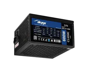 Akyga AK-C1-600 Classic / Zdroj / 600 W / 80 PLUS / ATX 2.31