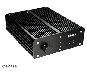 Akasa Pascal MC A-NUC22-M1B / Skriňa pre Intel NUC / Pasívne chladenie / IP65 / Hliníková