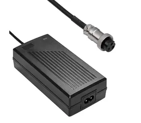 Akyga 42V 2A 84W / Nabíjačka pre e-kolobežku / GX16 3-pin 12mm