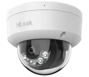 HiLook IPC-D180HA-LU / IP kamera / Dome / 8Mpix / 2,8mm / SMART Hybrid Light / IP67 + IK08 / IR 30 m