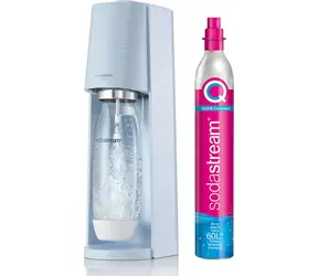 SodaStream Terra modrá / Výrobník sódy / bez BPA / 1x fľaša 1 L / 1x CO2 plyn