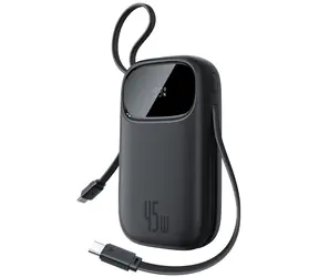 Baseus EnerFill FC31 20000mAh čierna / Powerbanka / 22,5 W / USB-C / USB-A / Lightning