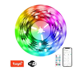 Immax NEO LITE SMART / LED pásik / 18W / Wi-Fi / IP65 / RGB / stmievateľný / 5m / TUYA