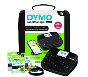 Dymo LabelManager Executive 640 CB čierna / Tlačiareň samolepiacich štítkov / Bluetooth / 180 dpi / páska 6-24 mm