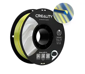 Creality CR-Silk PLA zlatostrieborná / Struna pre 3D tlačiareň / PLA / 1,75 mm / 1 kg