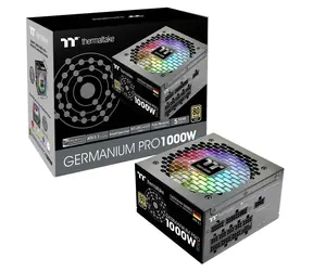 Thermaltake Germanium Pro RGB 1000W čierna / Napájací zdroj / ATX 3.1 / aktívny PFC / 80 PLUS Gold / 12V-2x6