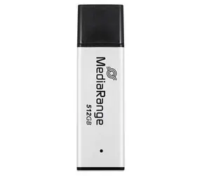 MediaRange MR1904 512GB strieborná/čierna