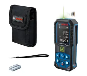 BOSCH GLM 50-25 G Professional / Laserový diaľkomer / zelený laser / 50 m / IP65 / USB-C