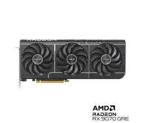 Asus Radeon RX 9070 GRE Prime OC / Grafická karta / 2860 MHz / 12GB GDDR6 / 192-bit / 1x HDMI + 3x DP / 650W (8+8)