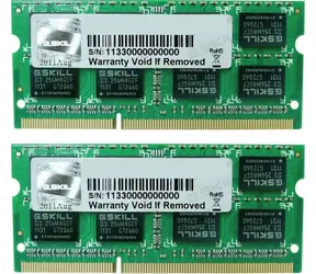 G.Skill SL 16GB (2x8GB) 1600 MHz / Pamäť SO-DIMM / DDR3L / CL11-11-11-28 / 1.35V