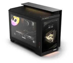 MSI MEG Vision X AI 2NVV7-009AT čierna/priehľadná / Herný počítač / Intel Core Ultra 7 265K / 32GB / 2TB SSD
