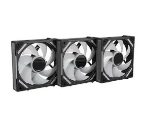 Alpenföhn 120mm WingBoost 4 ARGB čierna 3-pack / Ventilátor / 120 mm / 28,9 dB / 1 800 RPM / 90,12 m3/h / PWM + ARGB