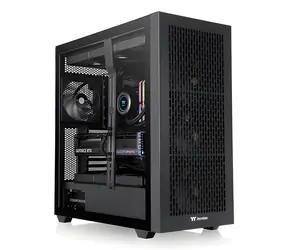 Thermaltake AX500 čierna / E-ATX / 2x USB-A 3.2 / 1x USB-C / 4X 140mm / bez zdroja / priehľadná bočnica