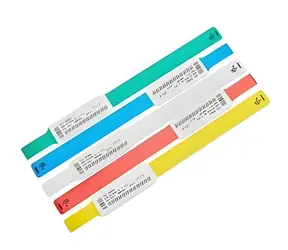 ZEBRA Wristband zelená 25.4x279.4mm