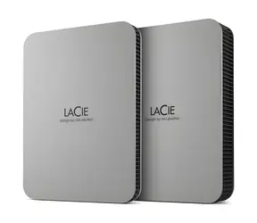 LaCie Mobile Drive Moon Silver / Prenosný disk / 4TB / USB 3.1 / USB-C / Rescue Data Recovery