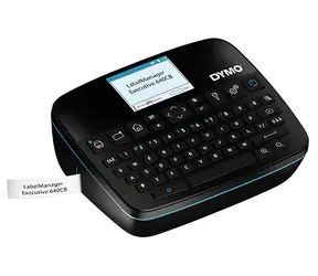 Dymo LabelManager Executive 640 CB / Tlačiareň samolepiacich štítkov / QWERTY / pásky do 24 mm / 180 dpi / USB-C