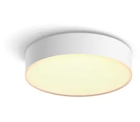 Philips Hue WA Enrave S biela / Stropné LED svietidlo / 9,6 W / 1220lm / 2200-6500K / IP20 / ovládač