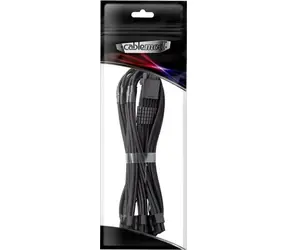 CableMod PRO ModMesh C-Series 12V-2x6 čierna / PCIe napájací kábel / 16-pin na 3× 8-pin / Corsair Type 3 & 4 / 60 cm