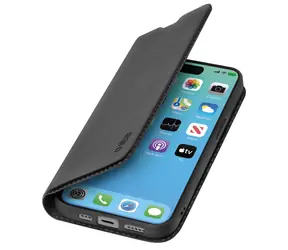 SBS Book Wallet Lite pre Apple iPhone 15 Pro čierna / Puzdro / Flip design