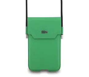 Lacoste PVC Iconic Petit Pique Metal Logo XL zelená