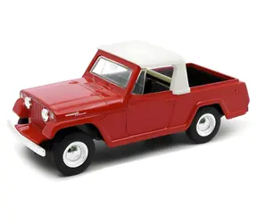 Welly Model auta 1967 Jeep Jeepster Commando Pickup biely / 1:34 / od 3 rokov