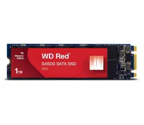 WD Red SA500 NAS 1TB / M.2 SSD 2280 / SATA 6 Gbps / R: 560 MB / s / W: 530 MB / s / 3D NAND / 5y