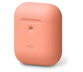 Elago Silicone Case broskyňová / Puzdro / AirPods (2. generácia) / silikón