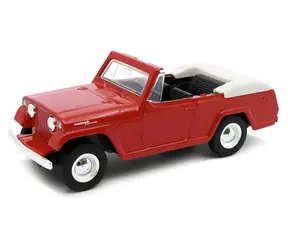 Welly Model 1967 Jeep Jeepster Commando Roadster biela / 1:34 / od 3 rokov