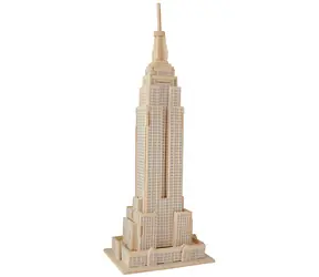 Woodcraft Drevené 3D puzzle Empire State Building