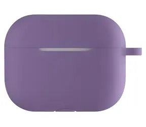 Devia Silicone Suit Case fialová / Puzdro pre Apple AirPods Pro 2 / Silikónové