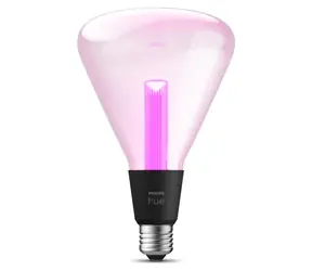 Philips Hue Lightguide Triangle E27 čierna / múdra LED žiarovka / RGBW / 6,8 W / 500 lm / 2000-6500 K / stmievateľná