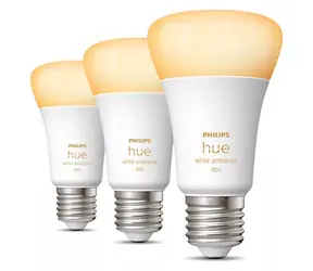 Philips Hue WA E27 A60 6W / Inteligentná LED žiarovka / 800 lm / 2200-6500 K / Bluetooth / 3 ks
