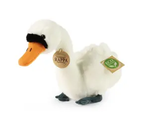 Rappa Plyšová labuť 20 cm / ECO-FRIENDLY / od 0 mesiacov