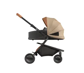Mima Korbička Creo čierna / od narodenia do 9 kg / strieška anti-UV50+ / matrac / nánožník