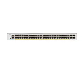 Cisco Catalyst 1300-48P-4G / Prepínač / L3 / riadený / 48× GbE PoE+ / 4× SFP