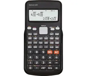 Sencor SEC 190 / Vedecká kalkulačka / 251 funkcií / Prirodzený displej / Batéria CR2032