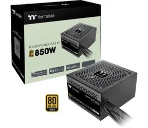 Thermaltake Toughpower GX3 SE 850W čierna / ATX 3.1 / 850W / 80PLUS Gold / PCIe 5.1 / nemodulárne
