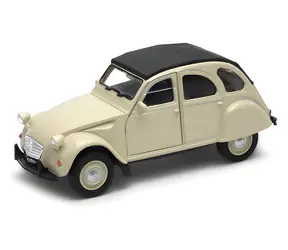 Welly Citroën 2CV strieborná / 1:34 / od 3 rokov