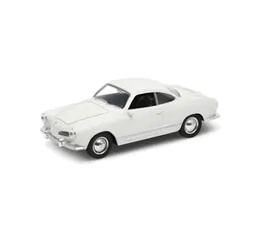 Welly Model auta VW Karmann Ghia Coupe biela / 1:34 / od 3 rokov