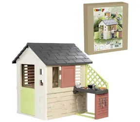 Smoby Domček Life Nature s kuchyňou / od 2 rokov