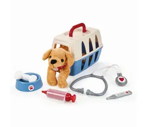 Kufrík pre veterinára so psíkom / Hracia sada