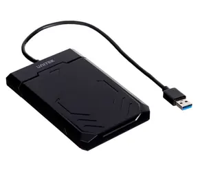 Unitek Y-3036 čierna / Externý box pre 2,5" SATA HDD & SSD / SATA III / USB 3.1
