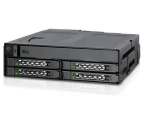 Icy Dock MB604SPO-B čierna / Backplane pre 4X 2,5" HDD / SSD + ODD / SATA / SAS / Hot-Swap